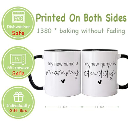 Pregnancy Gifts for New Parents Mom and Dad | Ceramic Coffee Mug | 11 OZ