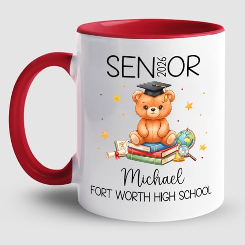 Senior Graduation Accent Or Personalized | Customised Coffee Mug | 11 OZ