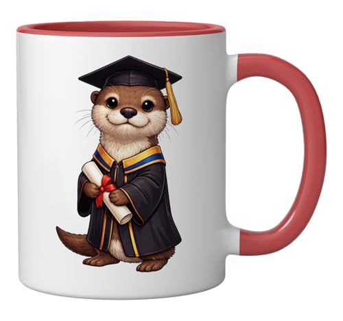Cute Otter Graduation Funny | Ceramic Coffee Mug | 11 OZ