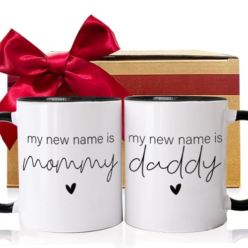 Pregnancy Gifts for New Parents Mom and Dad | Ceramic Coffee Mug | 11 OZ