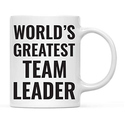 Gift for Men or Women World s Greatest Team | Ceramic Coffee Mug | 11 OZ
