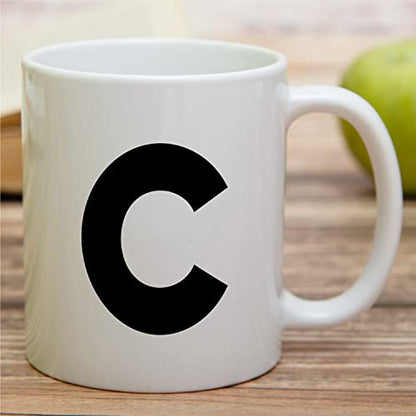 Initial A-Z Alphabet Monogrammed Doctorate | Ceramic Coffee Mug | 11 OZ