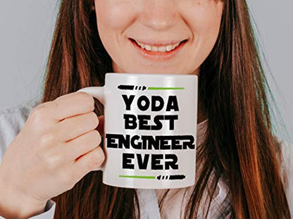 da Best Engineer Ever Engineering Gifts for | Ceramic Coffee Mug | 11 OZ