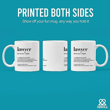 Lawyer Definition Gifts Law Student Graduation | Ceramic Coffee Mug | 11 OZ