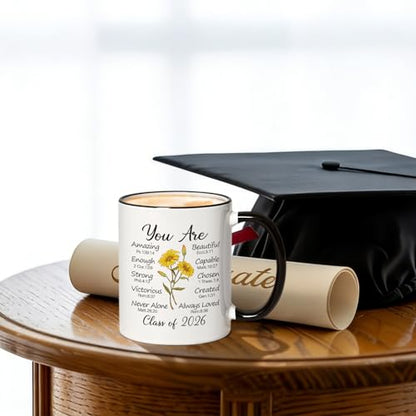 2026 Graduation Gifts Religious Christian | Ceramic Coffee Mug | 11 OZ