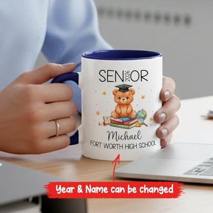 Senior Graduation Accent Or Personalized | Customised Coffee Mug | 11 OZ