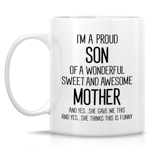 Funny Son Hilarious Sarcastic Gift for from | Ceramic Coffee Mug | 11 OZ