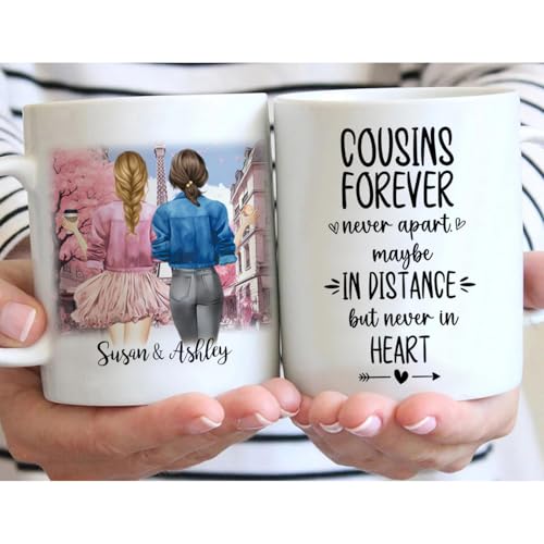 Mother s Day Gift Customized Cousin | Customised Coffee Mug | 11 OZ