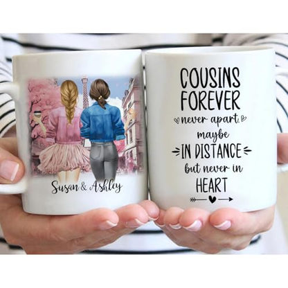 Mother s Day Gift Customized Cousin | Customised Coffee Mug | 11 OZ