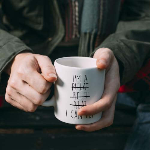 Funny Pilot Gifts I Can Fly Gag for Aviation | Ceramic Coffee Mug | 11 OZ