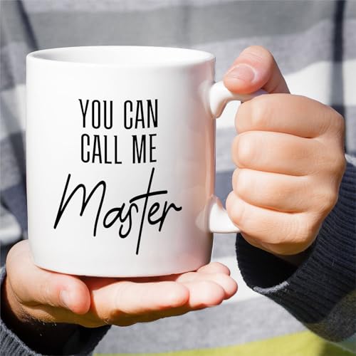 Funny Masters Degree Graduation You Can Call | Ceramic Coffee Mug | 11 OZ