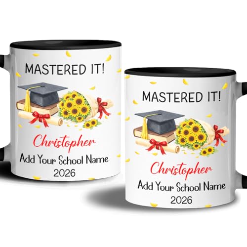 Personalized Mastered It Accent with Name | Customised Coffee Mug | 11 OZ