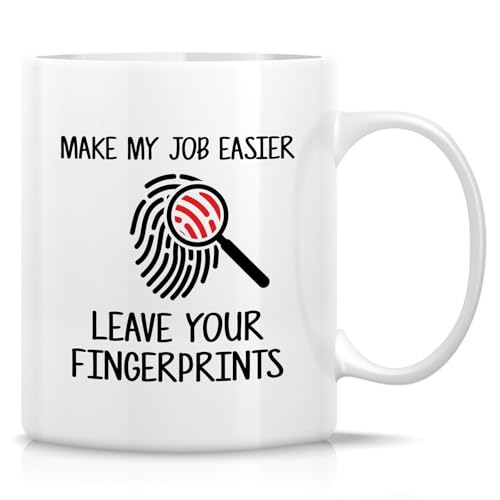 Funny Crime Scene Investigator or Hilarious | Ceramic Coffee Mug | 11 OZ