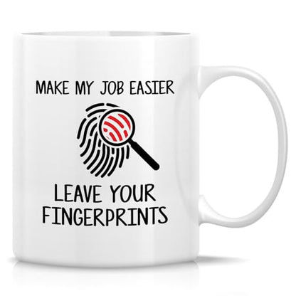 Funny Crime Scene Investigator or Hilarious | Ceramic Coffee Mug | 11 OZ