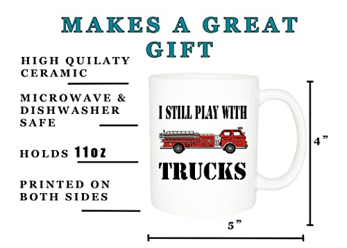 Rogue River Tactical Funny Firefighter I Still | Ceramic Coffee Mug | 11 OZ