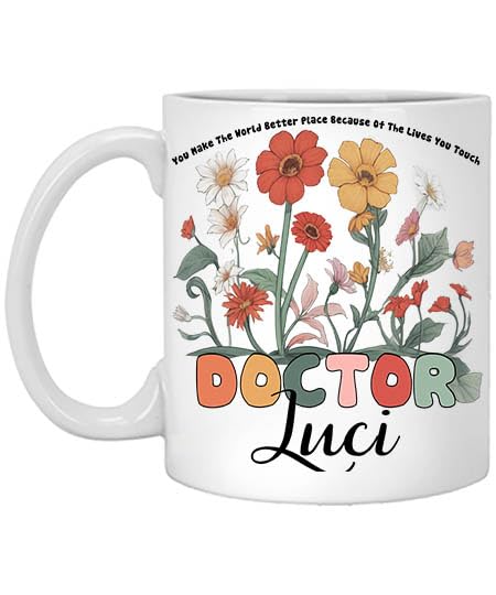 Doctor Personalized Luci Gifts for Doctors | Customised Coffee Mug | 11 OZ
