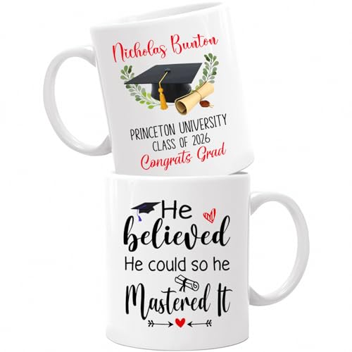 He Believed Could So Mastered It Gifts | Customised Coffee Mug | 11 OZ