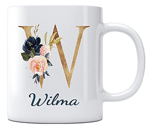 Mothers Day Presents with Name Wilma Gift from | Ceramic Coffee Mug | 11 OZ