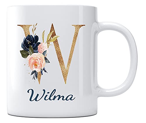Mothers Day Presents with Name Wilma Gift from | Ceramic Coffee Mug | 11 OZ