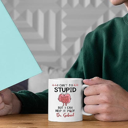 Personalized Gastroenterologists I Fix | Customised Coffee Mug | 11 OZ