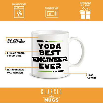 da Best Engineer Ever Engineering Gifts for | Ceramic Coffee Mug | 11 OZ