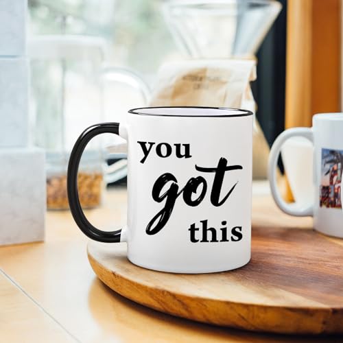 YHRJWN You Got This Gifts for Women Men | Ceramic Coffee Mug | 11 OZ