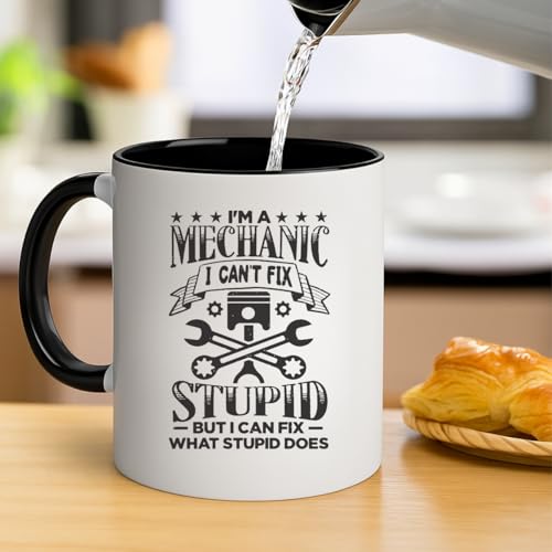 MissDaisy-Funny Mechanic Witty Garage Decor | Ceramic Coffee Mug | 11 OZ