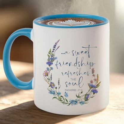 Christian Gifts for Women Religious Funny | Ceramic Coffee Mug | 11 OZ