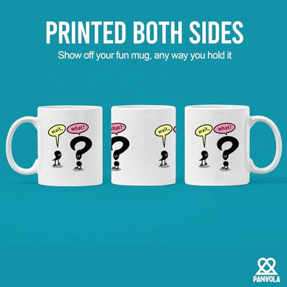 Wait What English Teacher Gifts from Students | Ceramic Coffee Mug | 11 OZ