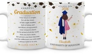 winorax Graduation Gifts Class of 2024 | Customised Coffee Mug | 11 OZ