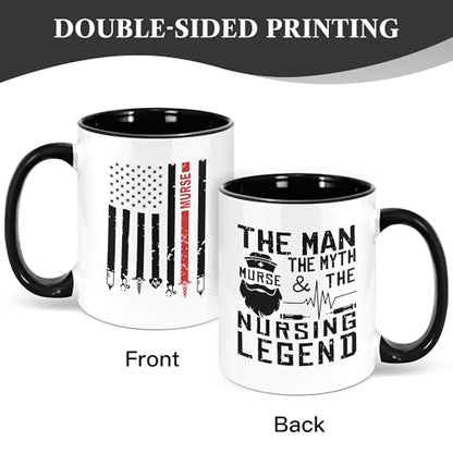 Male Nurse Gifts for Men Nurses Week Gift | Ceramic Coffee Mug | 11 OZ