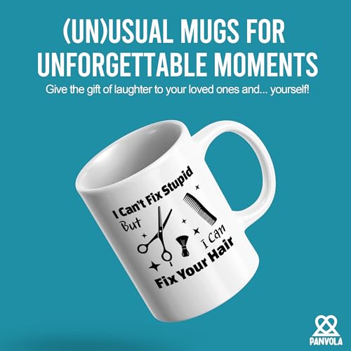 I Can t Fix Stupid But Your Hair Funny Stylist | Ceramic Coffee Mug | 11 OZ