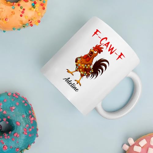 Personalized Chickens Pun Sarcastic Funny | Customised Coffee Mug | 11 OZ