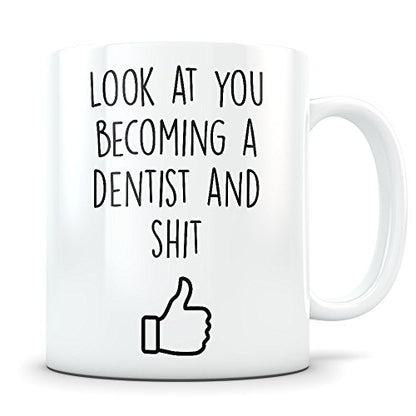 Dental Graduation Gifts Dentist Graduates | Ceramic Coffee Mug | 11 OZ