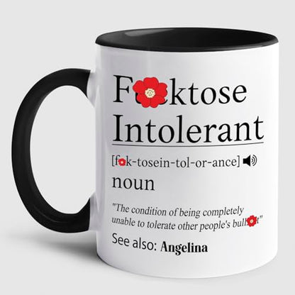 Customized Morning Intolerant Unique Accent | Customised Coffee Mug | 11 OZ