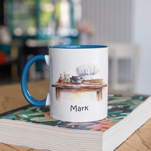 Personalized A Chef In His Kitchen | Customised Coffee Mug | 11 OZ