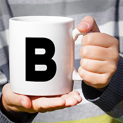 Initial A-Z Alphabet Monogrammed Graduate | Ceramic Coffee Mug | 11 OZ