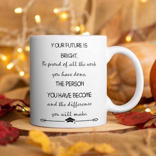 Personalized Graduation Gifts for Him | Customised Coffee Mug | 11 OZ