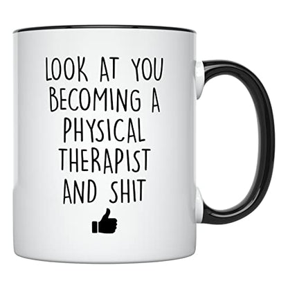 Physical Therapist Graduation Handle | Ceramic Coffee Mug | 11 OZ