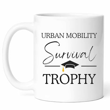 Urban Mobility Graduation Transportation | Ceramic Coffee Mug | 11 OZ