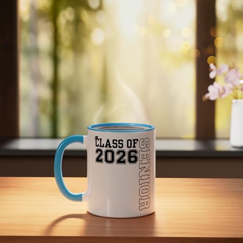 Class of 2026 SENIOR 26 High School Graduation | Ceramic Coffee Mug | 11 OZ