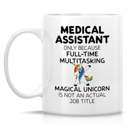 Funny Medical Assistant or Humorous Assistants | Ceramic Coffee Mug | 11 OZ