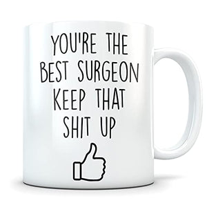Surgeon gift appreciation graduation future | Ceramic Coffee Mug | 11 OZ