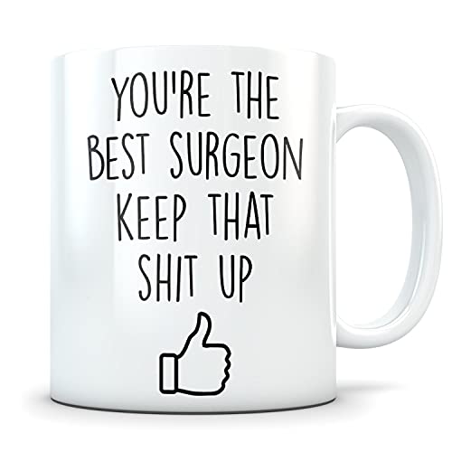 Surgeon gift appreciation graduation future | Ceramic Coffee Mug | 11 OZ