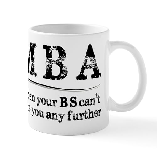 MBA Masters Degree Graduation Gifts Doctorate | Ceramic Coffee Mug | 11 OZ