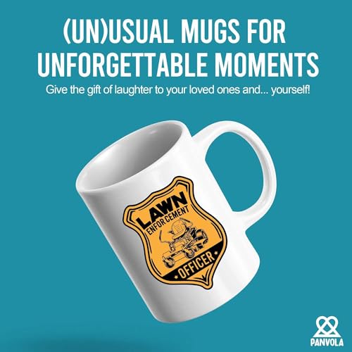 Lawn Enforcement Officer Gardener Gifts | Ceramic Coffee Mug | 11 OZ