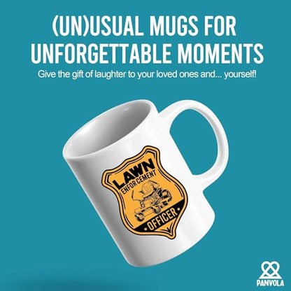Lawn Enforcement Officer Gardener Gifts | Ceramic Coffee Mug | 11 OZ