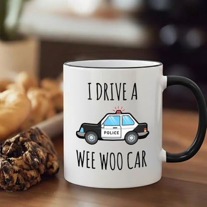Funny Police Officer Gifts for Men Women I | Ceramic Coffee Mug | 11 OZ