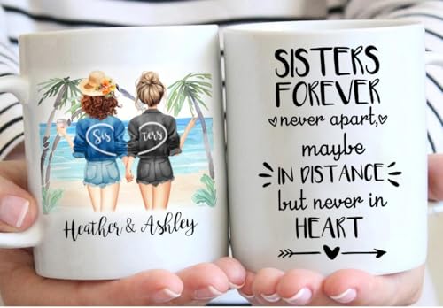 Personalized Sister Custom Gifts 11 or | Customised Coffee Mug | 11 OZ