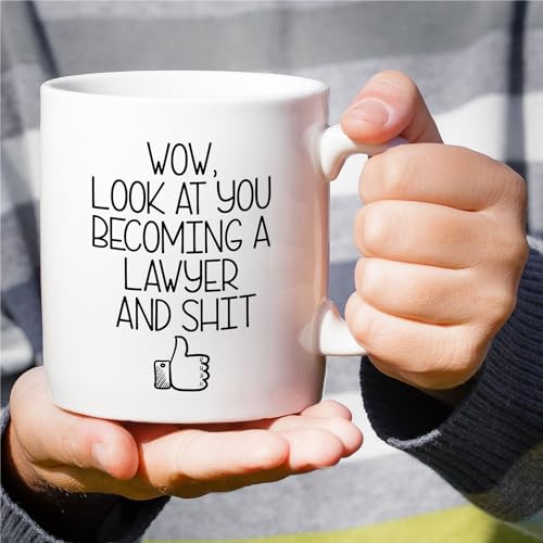 Funny for New Lawyers Legal Humor Law School | Ceramic Coffee Mug | 11 OZ
